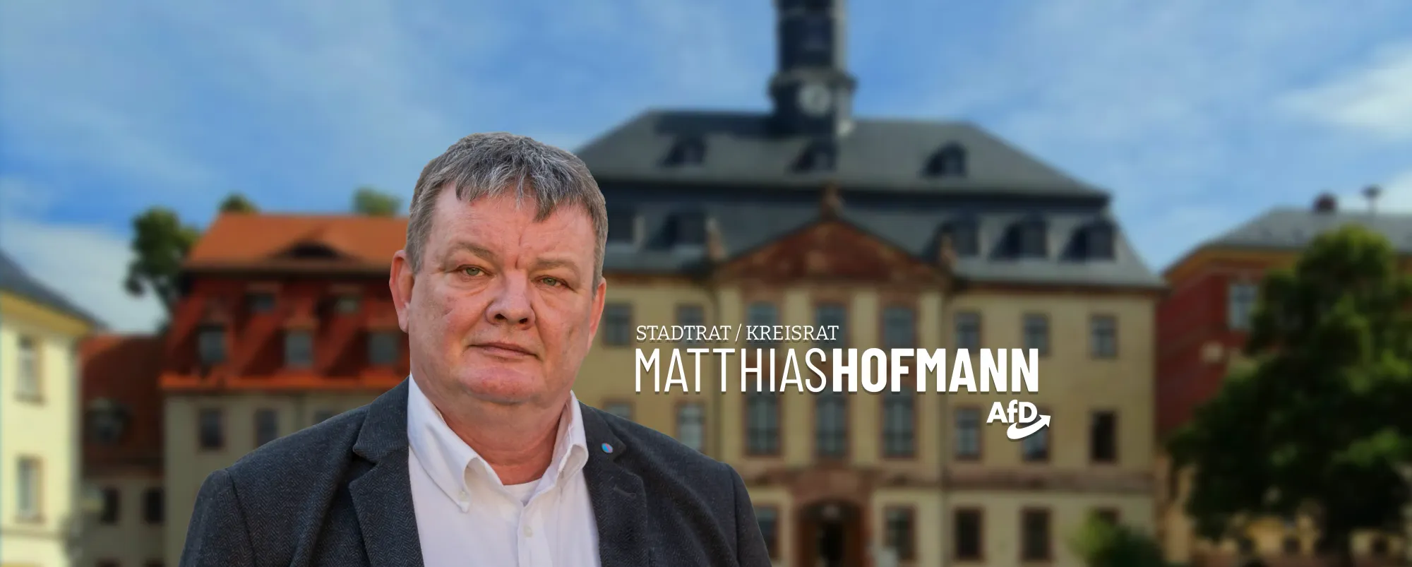 Matthias Hofmann - Stadtrat / Kreisrat Burgstädt